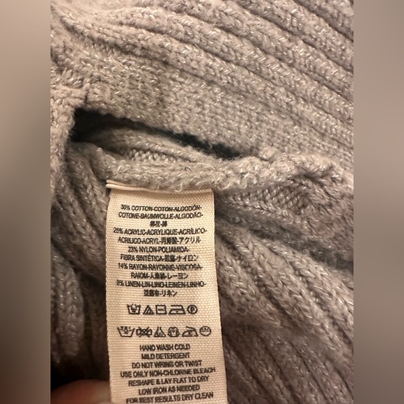 Free People Felix Rib Maxi Skirt in Light Grey XS - Picture 9 of 10